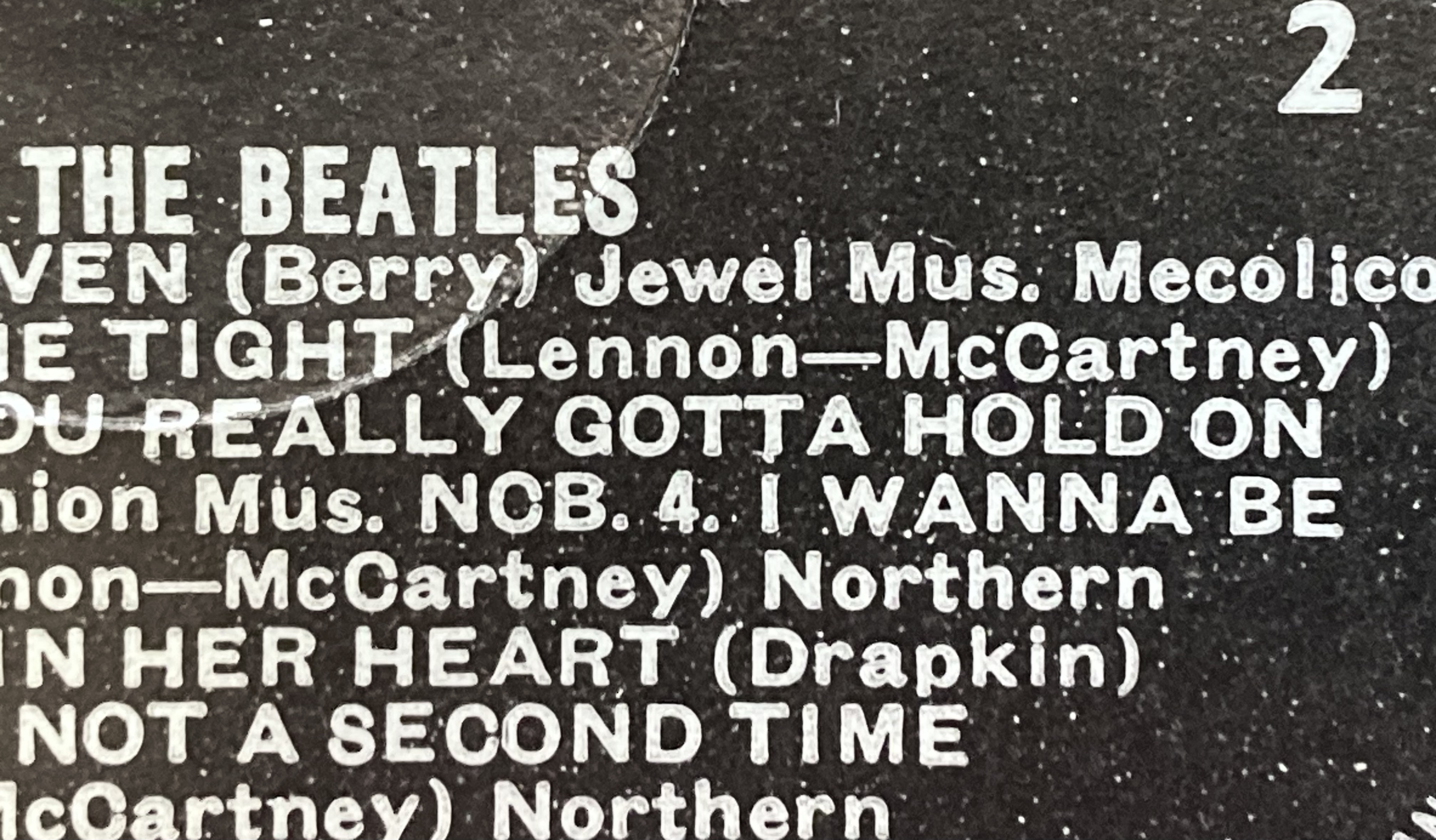 BEATLES - With the Beatles UK-orig Stereo LP 1963 - 7