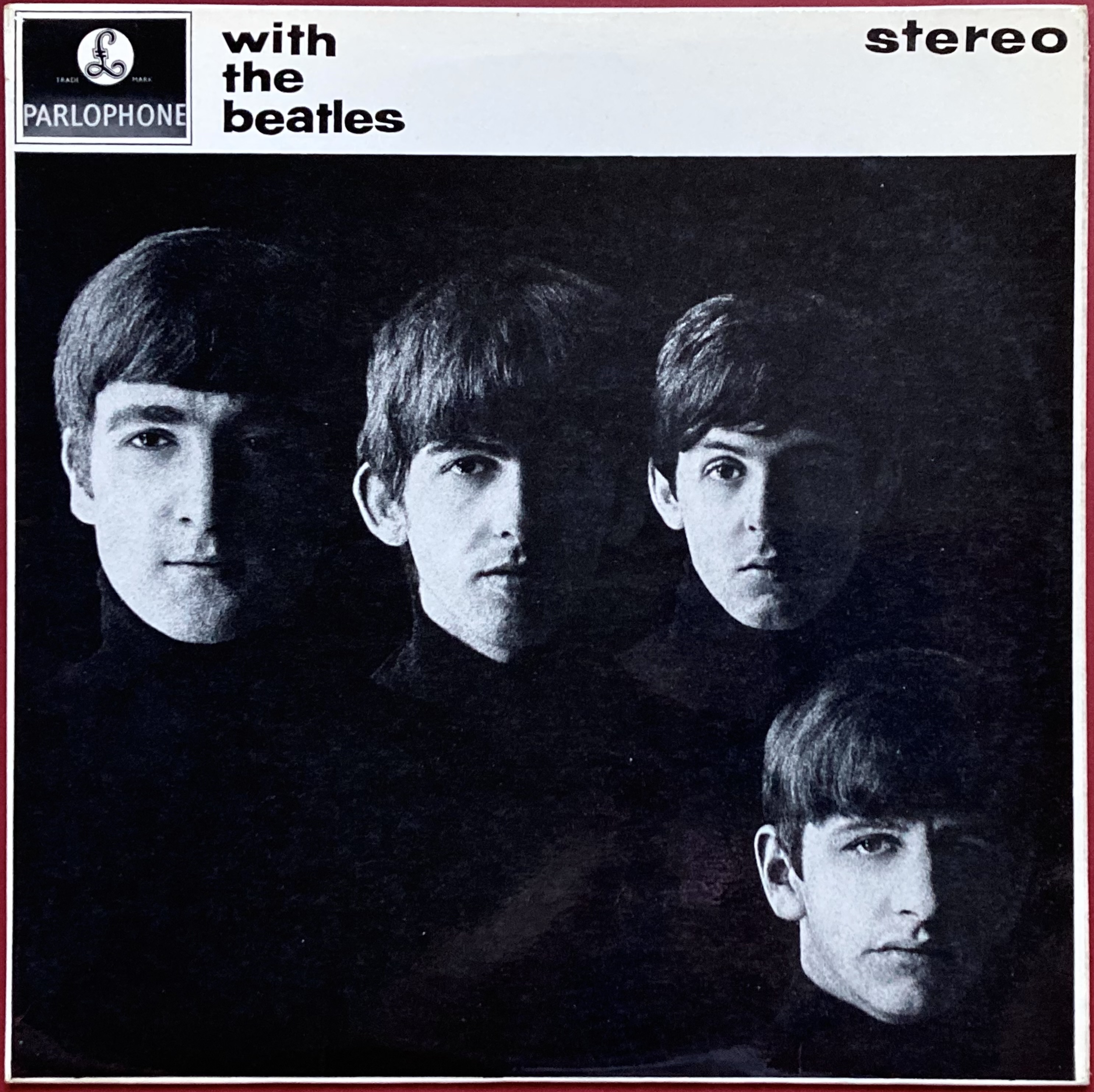 BEATLES - With the Beatles UK-orig Stereo LP 1963 - 2