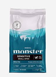 Monster Dog Original Sensitive White Fish Small bites 2 kg