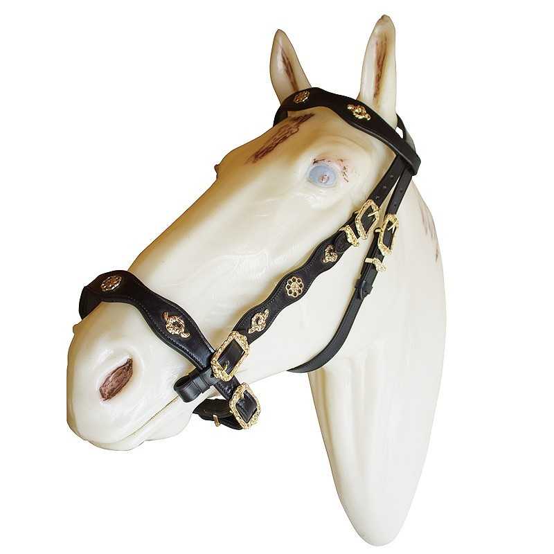 Portuguese Cortezia Bridle incl. one rein - 6