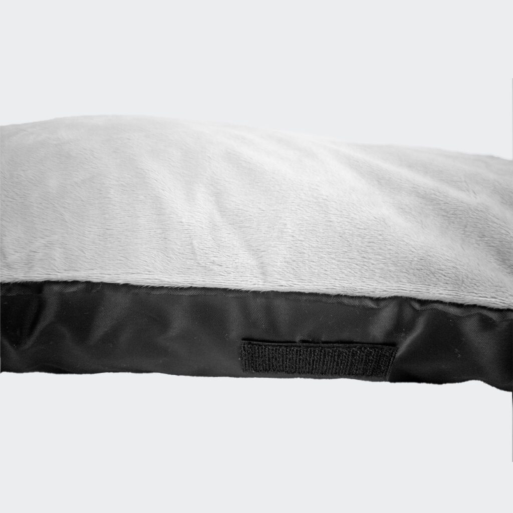 InnoPet Orthopedic  Pillow Small -  Minky Light Grey - 3