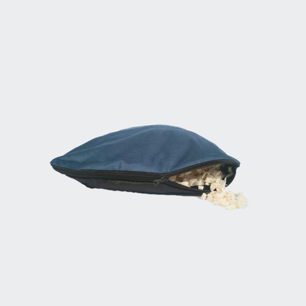 InnoPet Orthopedic  Pillow Small - Velvet Dark Blue - 5
