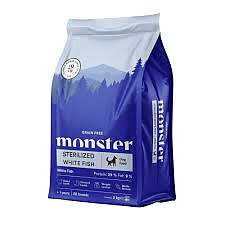 Monster Dog Original Grain Free Sterilised White Fish 12 kg