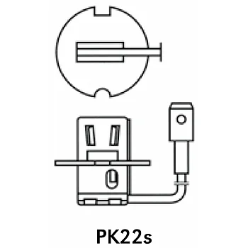 Halogenlampa Bosch H3 55W 12V