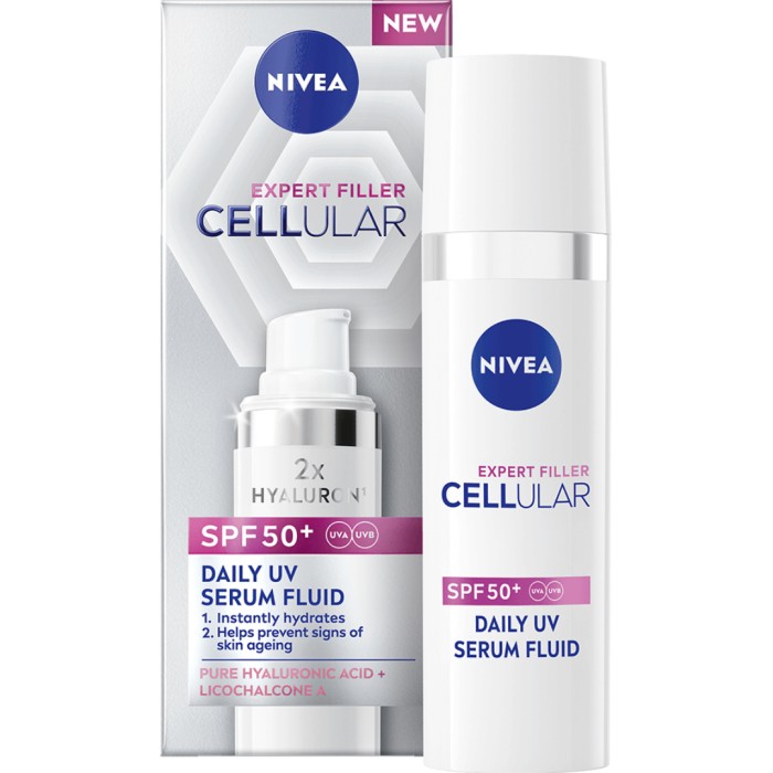NIVEA Serum dagkräm Cellular Expert Filler Daily UV Fluid SPF50, 30 ml