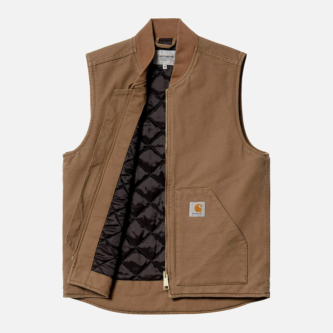 Carhartt WIP - Classic Vest Dearborn Canvas Hamilton Brown - 5