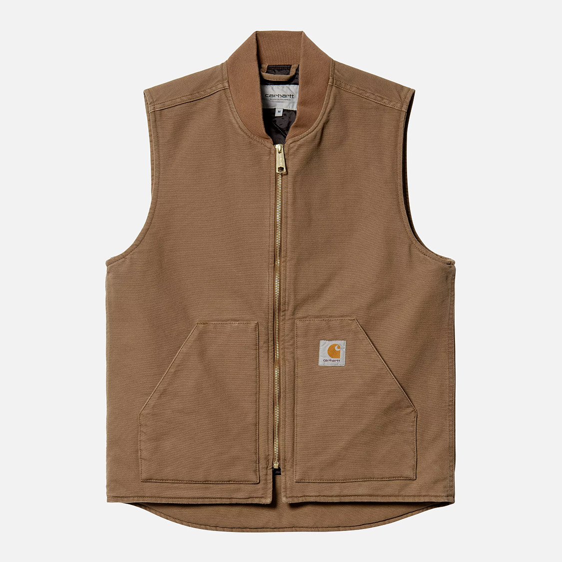 Carhartt WIP - Classic Vest Dearborn Canvas Hamilton Brown - 4