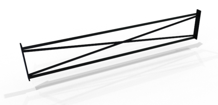 Mellanstag Modulsystem - Svart - 2