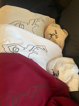 59°North Wheels Hoodie "Deer" sand