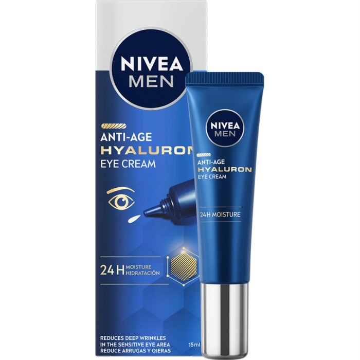 NIVEA MEN Ögonkräm man Anti-Age Hyaluron Eye Cream 15 ml