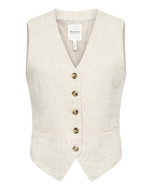 Väst Nadhia natur-beige - 4