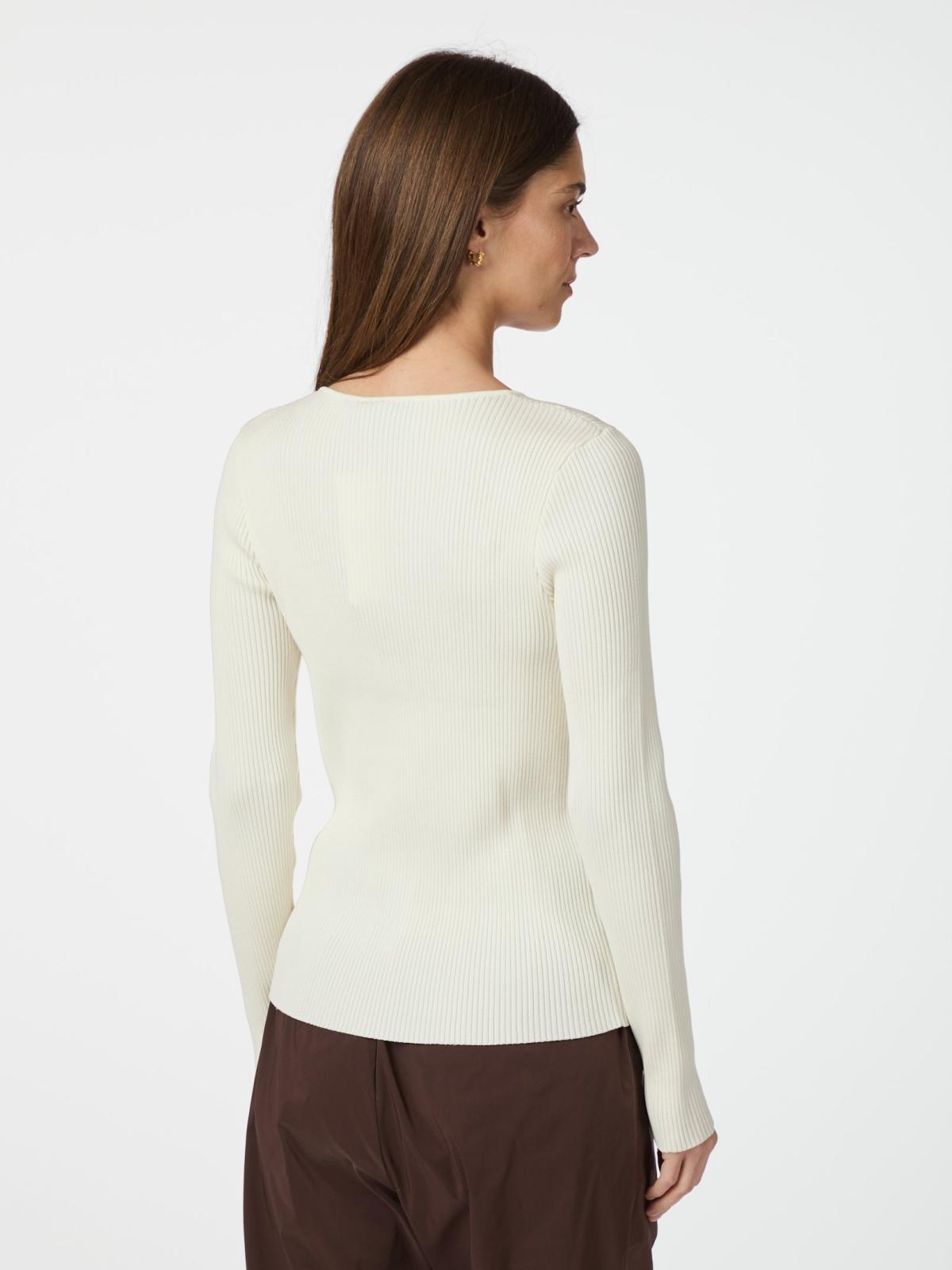 Neo Noir Carlton Knit, Off White - 4