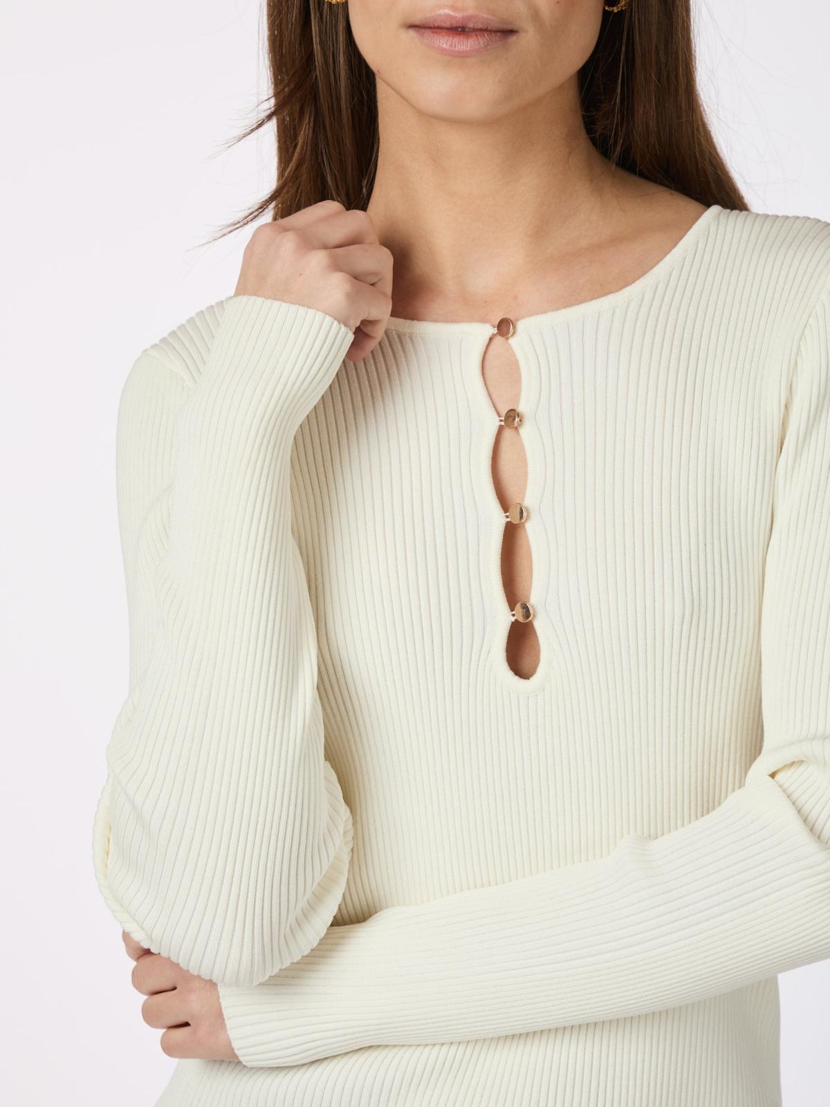 Neo Noir Carlton Knit, Off White - 6