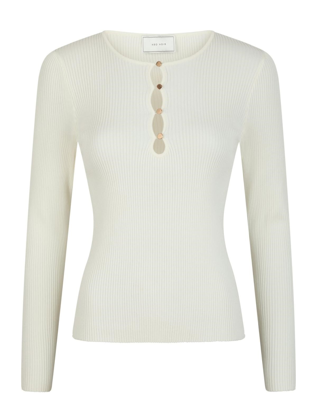 Neo Noir Carlton Knit, Off White