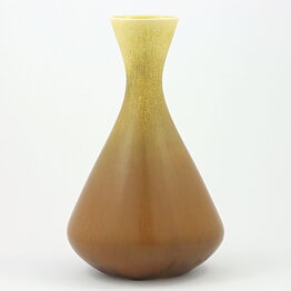 Sven Wejsfelt (1980) Unique Brown/Yellow Vase 25 cm