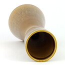 ジョン・アンダーソン  砂時計型の茶色のベース  レリーフ装飾  19cm  1950年代  