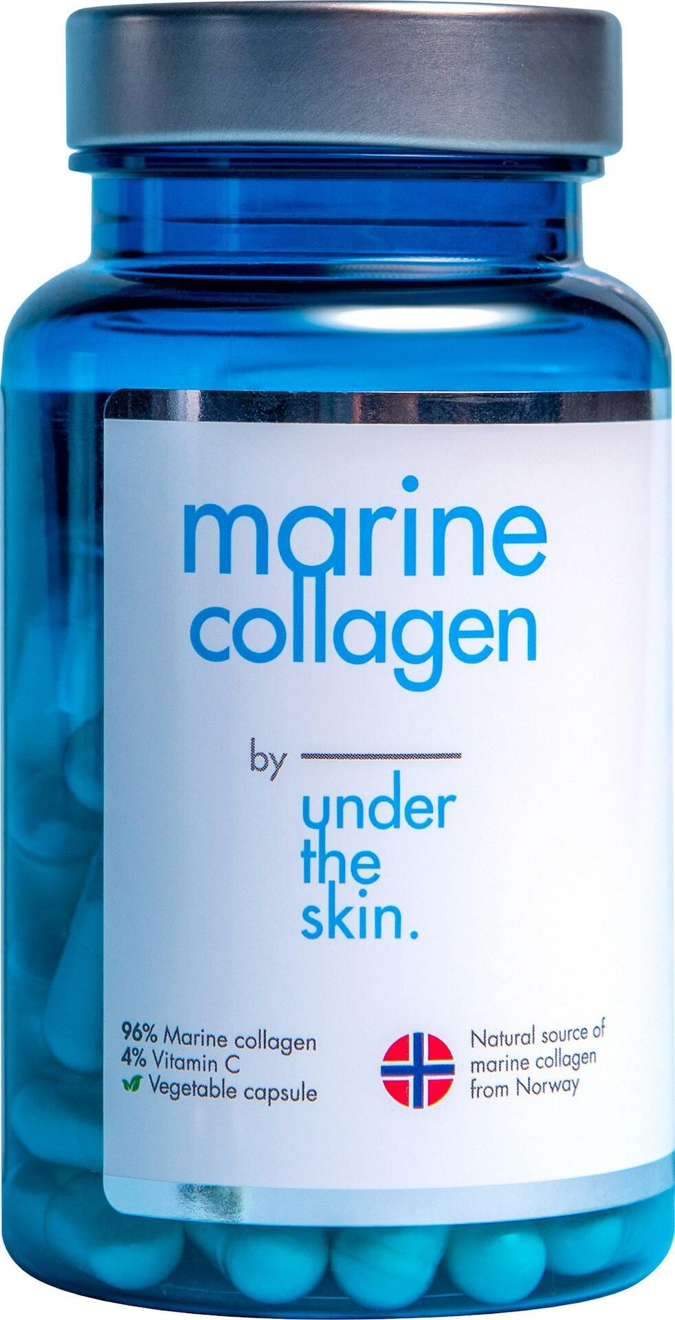Under The Skin Marine Collagen 60 kapslar
