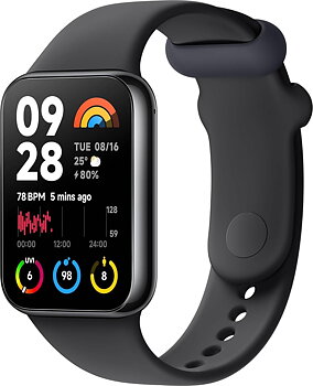 Original Xiaomi Mi Smart Band 8 Pro - Svart