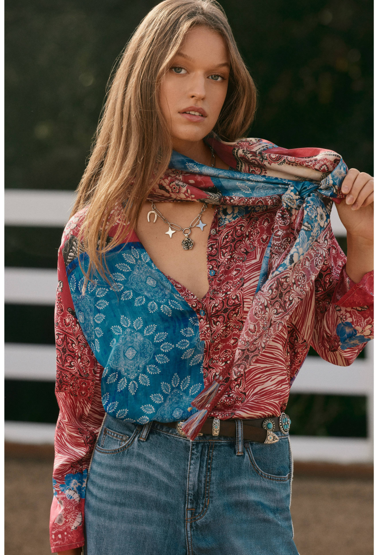 Slim Audrey Tunic - Mayborn - Johnny Was