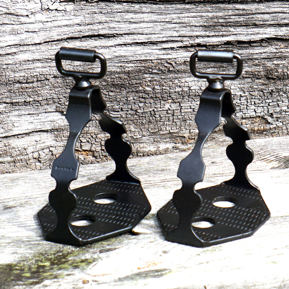 Alta Escuela Spanish stirrups (oiled) 360° - 2