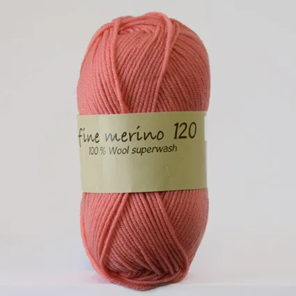 Extra fine merino 120 (22 m st 3,5-4)