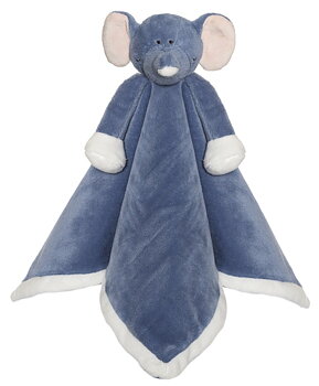 Diinglisar snuttefilt Elefant Demin - Teddykompaniet