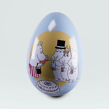 Mumin Plåtägg / Påskägg - Birthday 15 cm