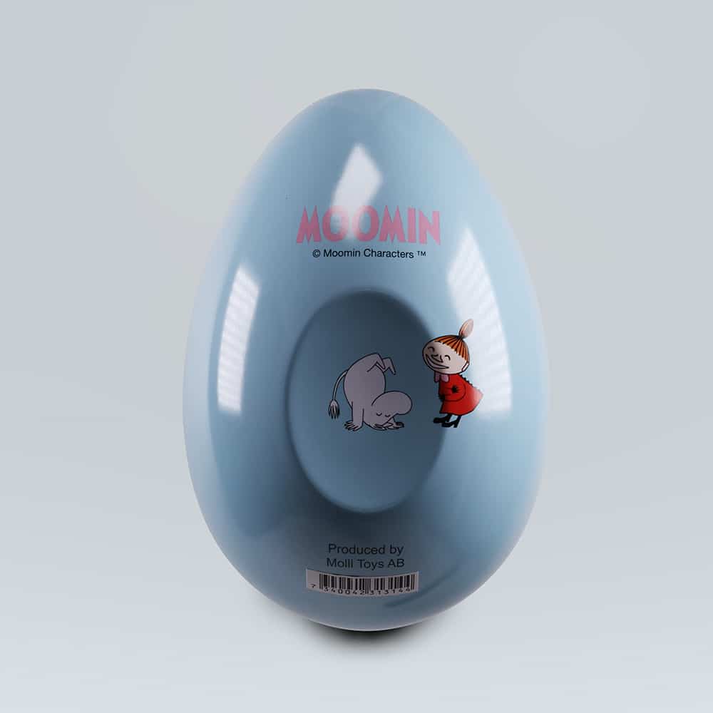 Mumin Plåtägg / Påskägg - Dancing 15 cm - 2