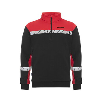 Sweatshirt half zip - Unisex - Flera färger