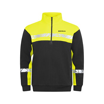 Sweatshirt half zip - Unisex - Flera färger