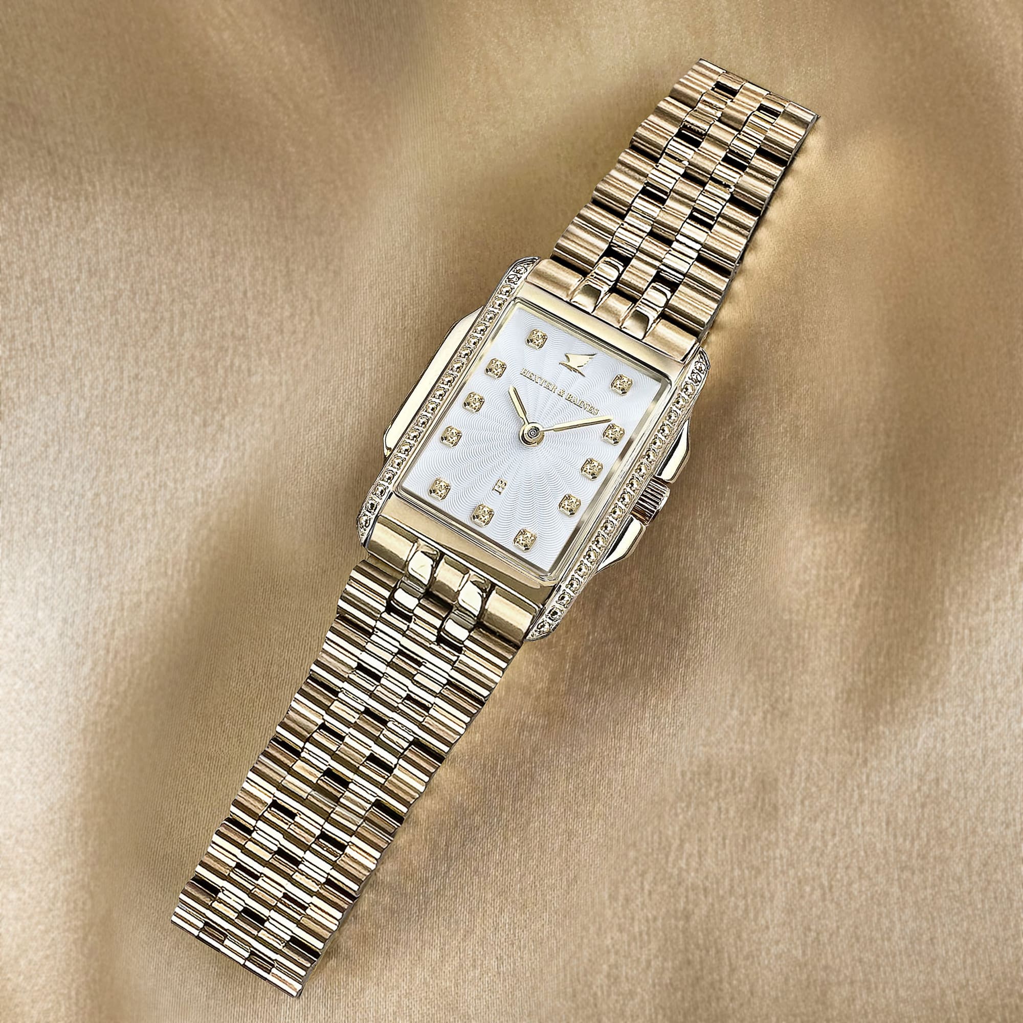 H&B Tempales, Gold & White - 4