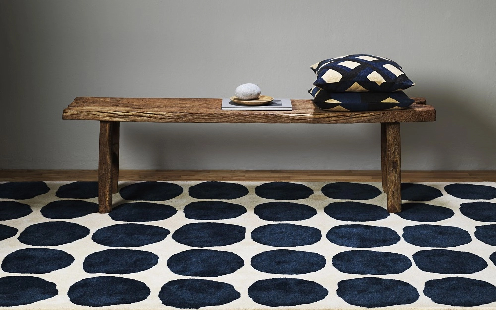 Dots Blue 230x320cm - 2