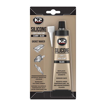 K2 BLACK SILICONE +350°C 85 g