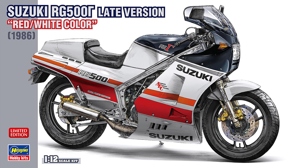 1/12 Suzuki RG500I, red/white