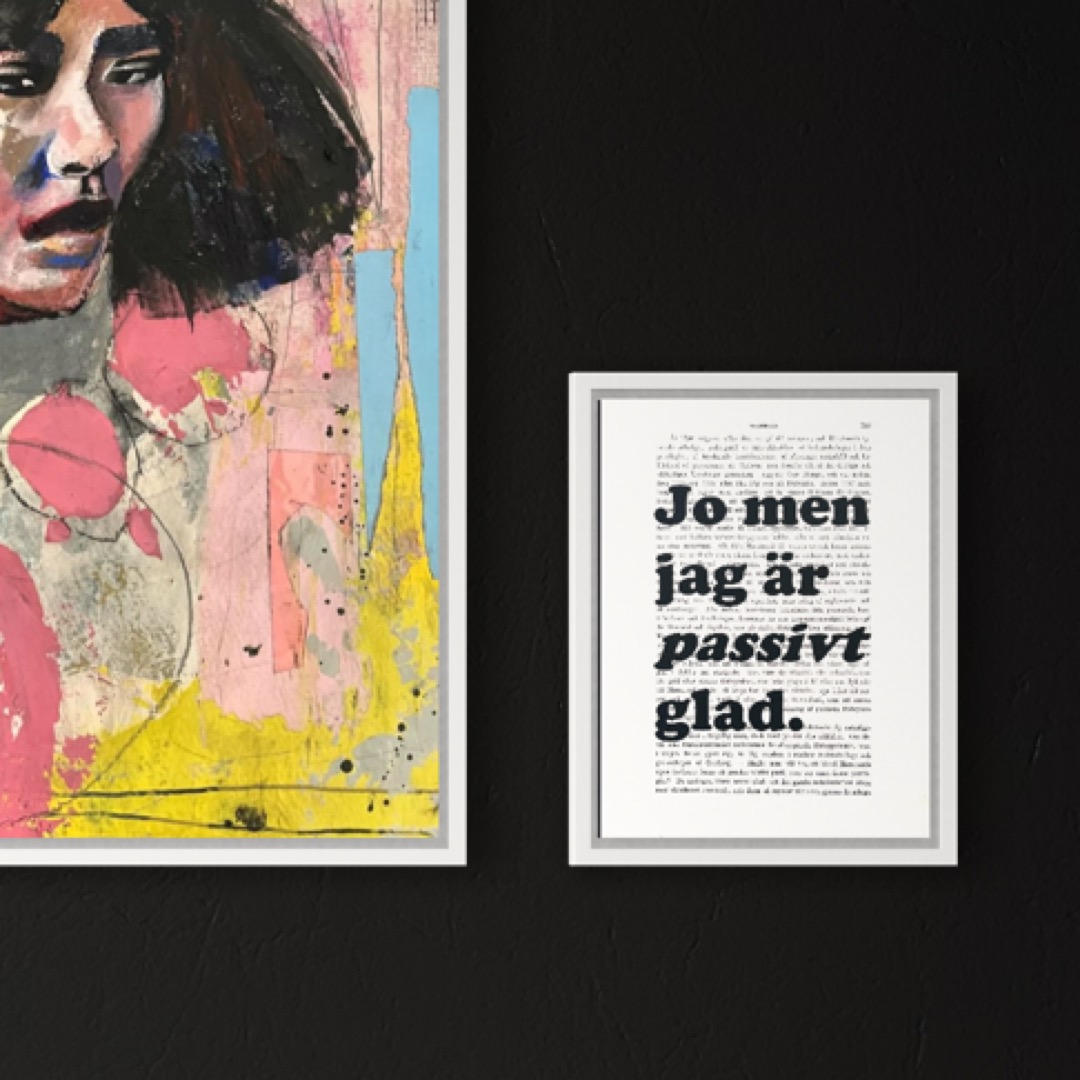 "Jo men jag är passivt glad." - 2