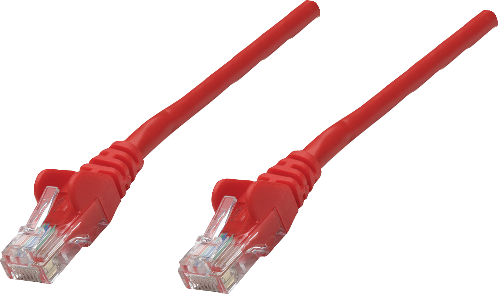 Intellinet U/UTP Cat6 patchkabel, 15m, röd