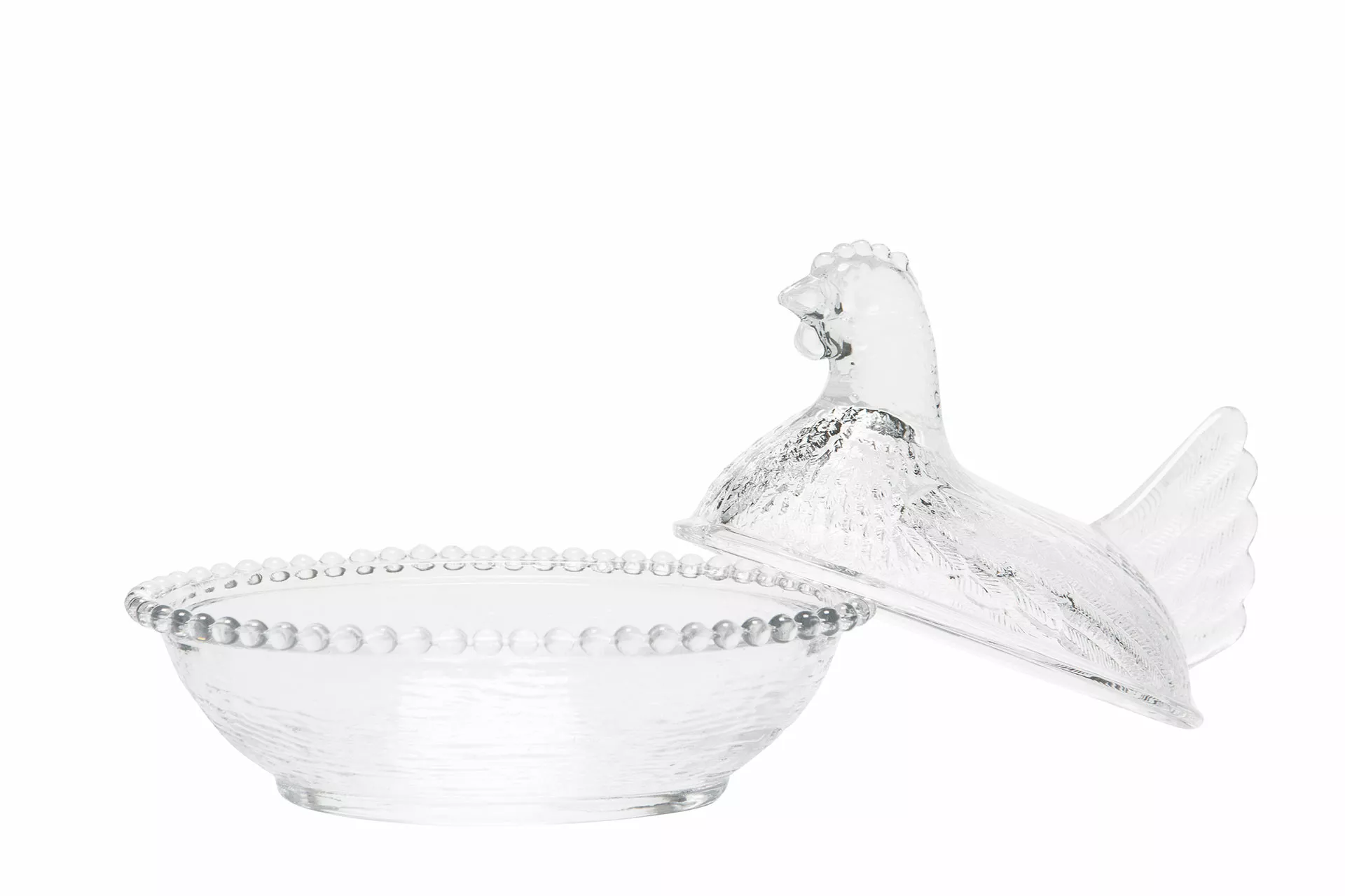 Höna glasskål - 2