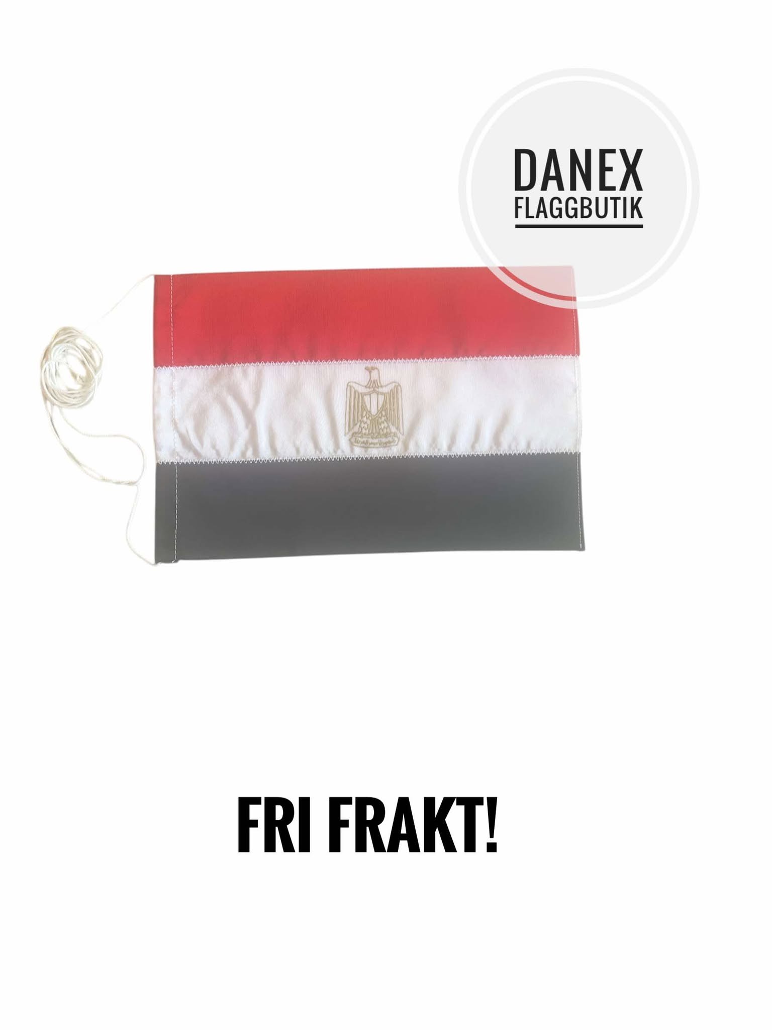 Bordsflagga REA -Egypten - 12x18 cm
