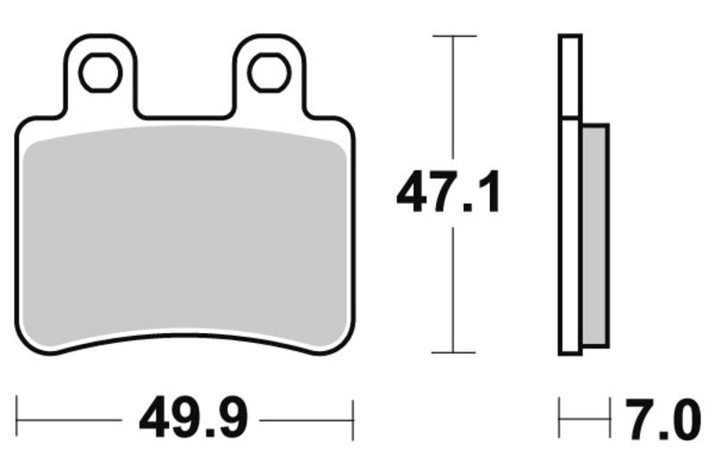 Sbs Bromsklossats Ceramic (773HF) - 2