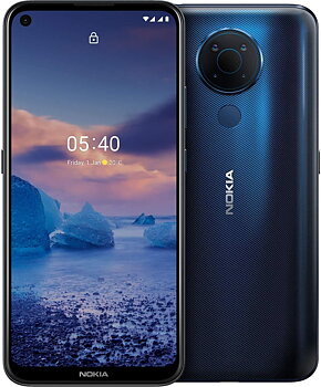 Nokia 5.4 Dual SIM 64GB - 1 År Garanti Begagnad i Nyskick - Blå