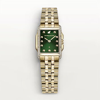 H&B Tempales Pavé, Gold & Green