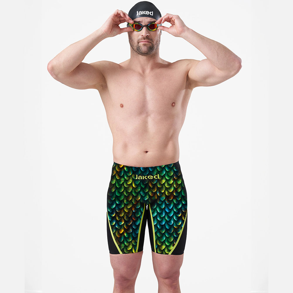 Jaked EKO Jammer Men's Competition Swimsuit, printed
