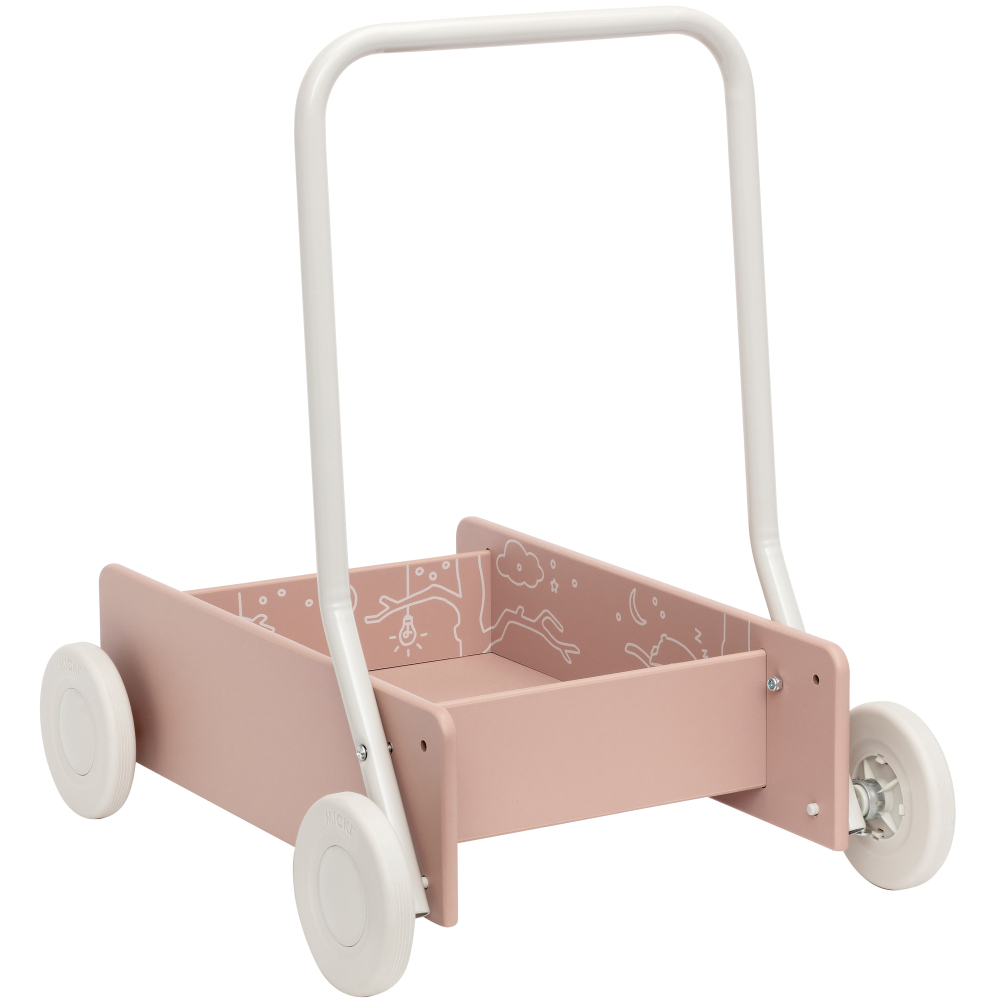 Micki Gåvagn, Rosa - 3