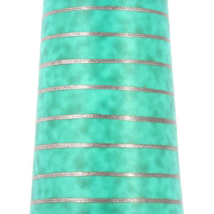 ヴィルヘルム・コーゲ　Argentaシリーズ 　気品ある緑の花瓶 Vase  (16cm)  1955年