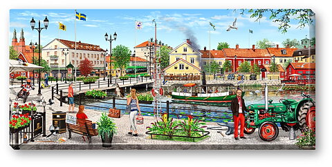 Canvas Eskilstuna Rådhusbron