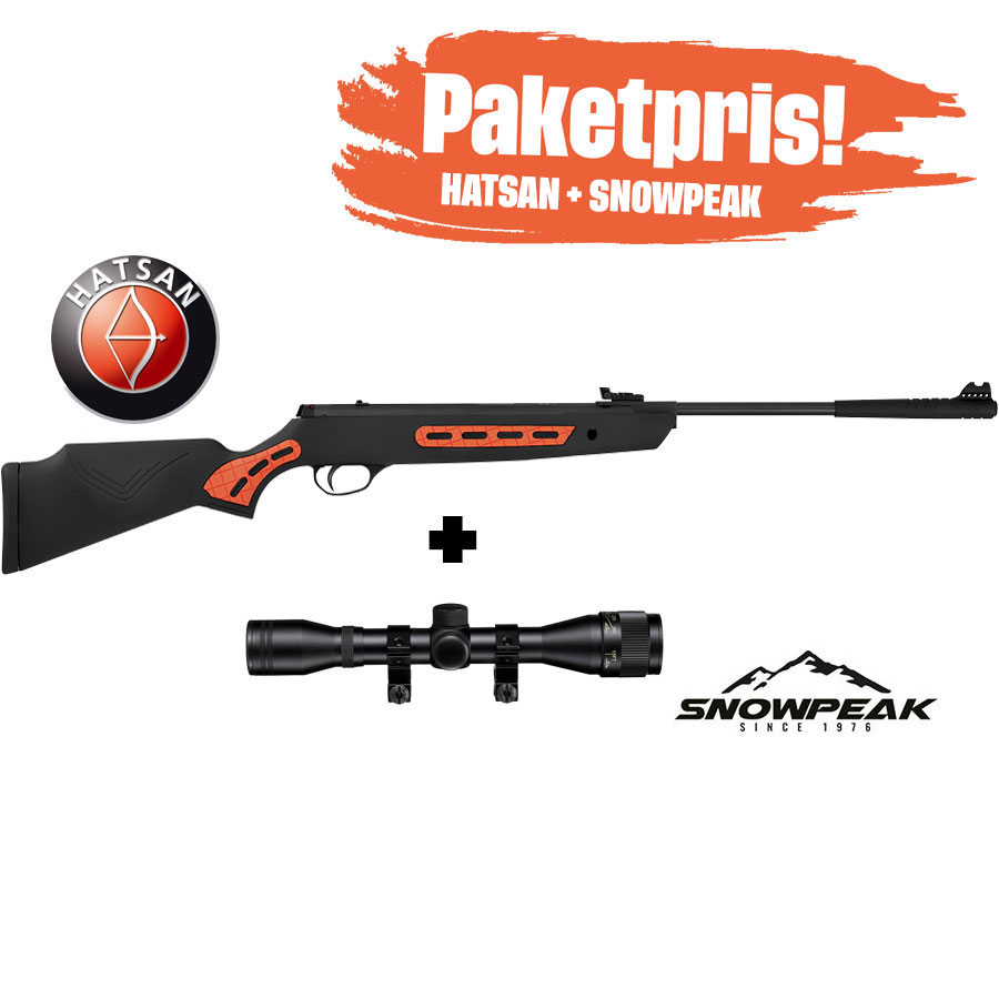 Hatsan Striker S Orange 4,5mm Paket