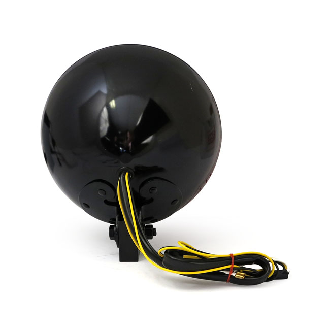 Framlampa 7" H4 FL-Style, Gloss Black - 3