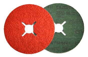 3M™ Cubitron™ II Fiber Abrasive Disc 987C 125 mm x 22 mm, 80+