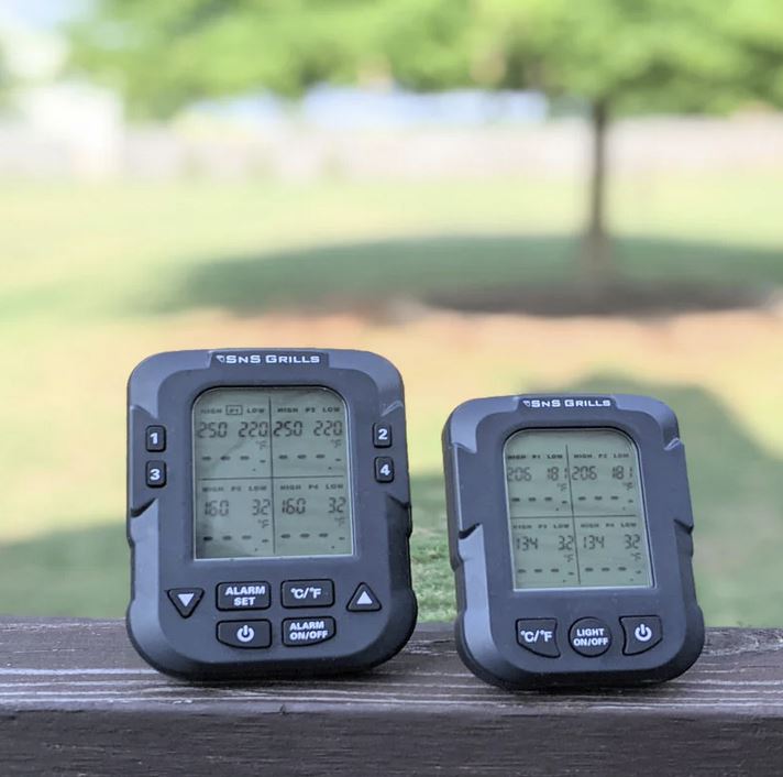 SNS-500 trådlös bbq termometer med 4 prober. - 2