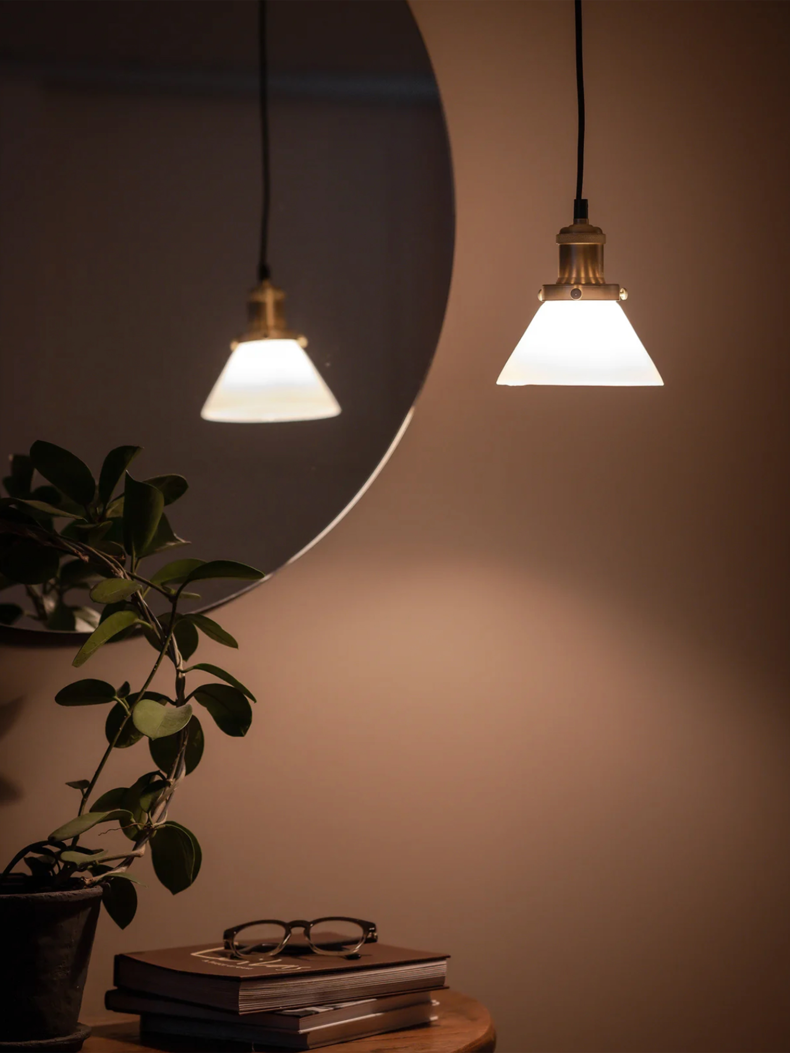 August Fönsterlampa - 15cm - Fönsterlampa - Opal  - 2